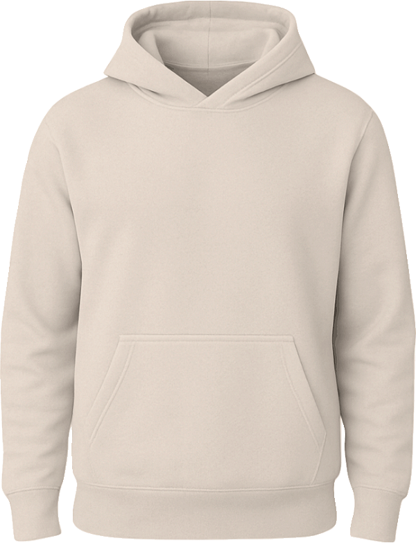Moletom Canguru Off White, Moletom 3 Cabos Peluciado Adulto