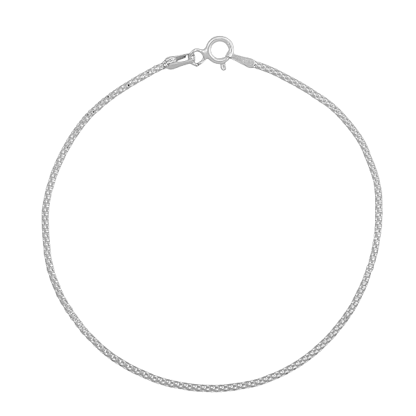 Pulseira Pipoca de Prata 925 – Delicadeza e Versatilidade para o Seu Estilo | Alianças Só Love