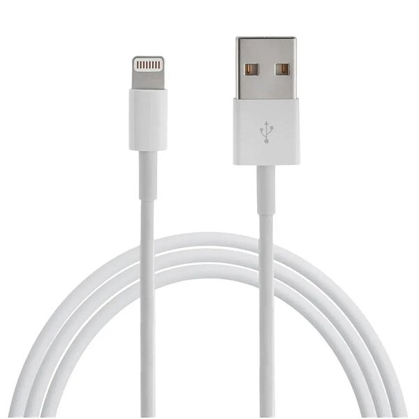 Cabo Carregador USB Lightning Para iPhone 6 7 8 X Xs 11 Se 12 Xr 13 14 Pro Max Branco
