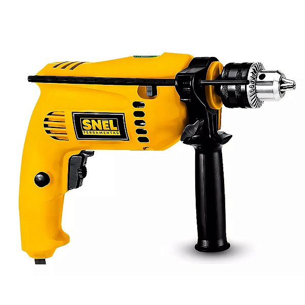 Furadeira Parafusadeira Impacto Martelete 500W Mandril 1/2