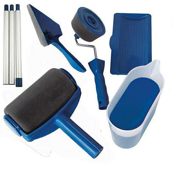 Rolo De Pintura Com Reservatorio Com Kit 6 Peças