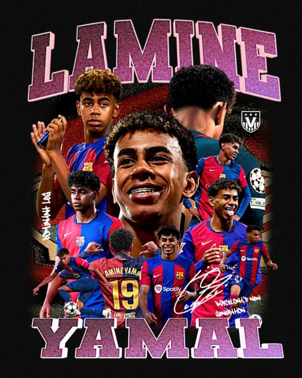 Bootleg Yamal Lamine (Oversized)