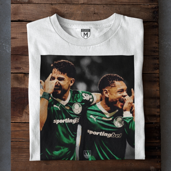 Vitor Roque e Flaco López