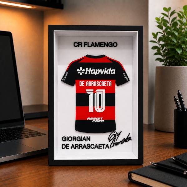 Arrascaeta 10 (Quadro Camisa 3D)