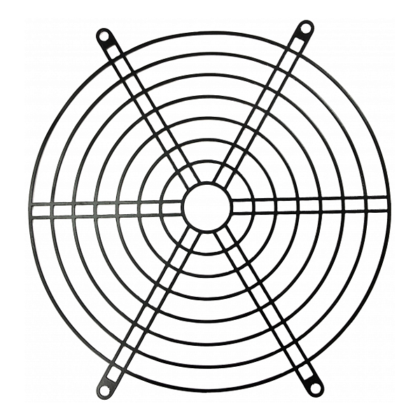 GRADE METÁLICA PRETA RAX VENTISILVA