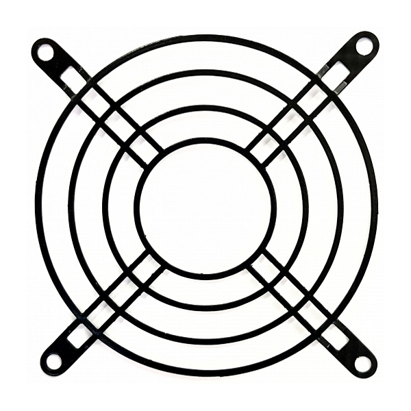 GRADE METÁLICA PRETA E9 VENTISILVA