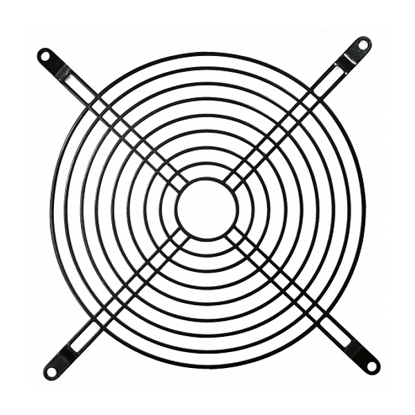 GRADE METÁLICA PRETA E14 VENTISILVA
