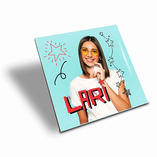 AZULEJO COM ÍMÃ – 4,5X4,5CM – PERSONALIZADO