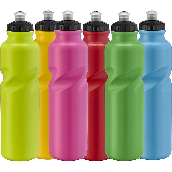 GARRAFA PLASTICA COLOR MAIS 750ML - TIBA