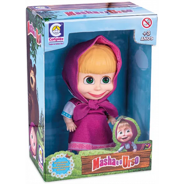 BONECA MASH EM VINIL 18CM - COTIPLAS