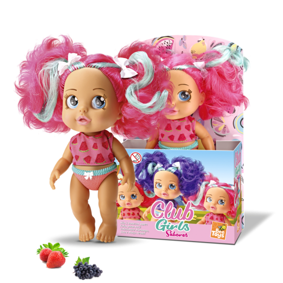BONECA CLUB GIRLS SABORES 30CM - BEE TOYS