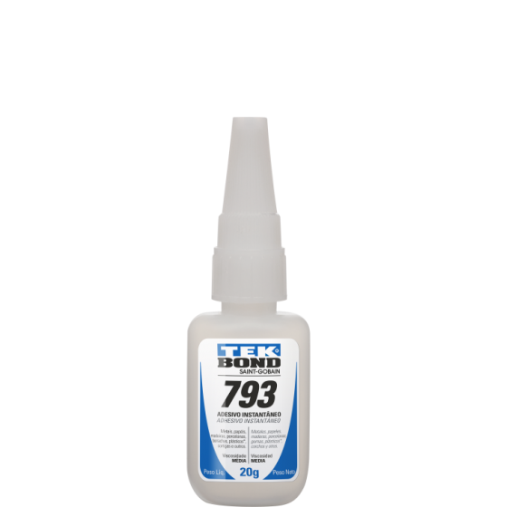 COLA ADESIVO INSTANTANEO 793 20G - TEK BOND