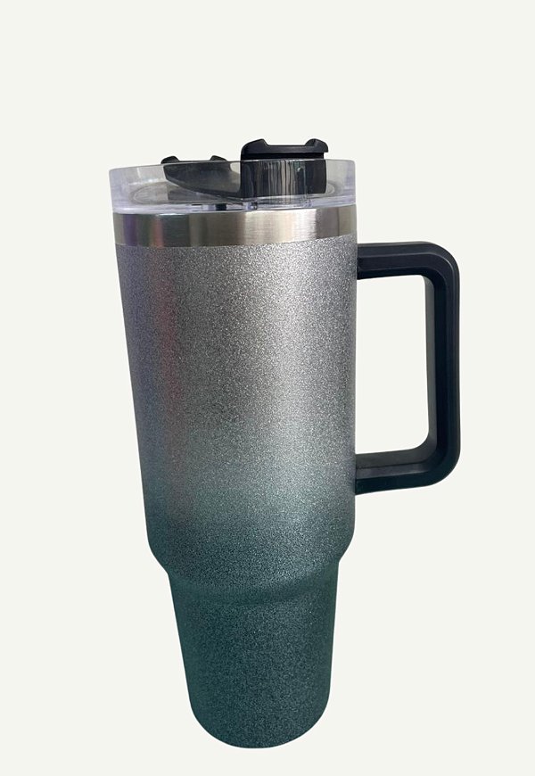 COPO ESTILO "STANLEY" - VIRGINIA GLITTER PRETO