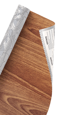 AUTO ADESIVO MADEIRA CEREJEIRAS 80MIC - LEOARTE