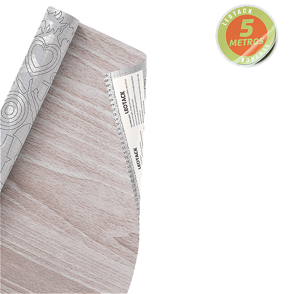 AUTO ADESIVO MADEIRA MODERNA 80MIC - LEOARTE