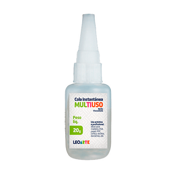 COLA ADESIVO INSTANTANEO 20G - LEOARTE