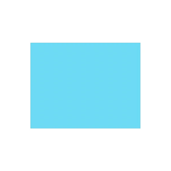 PLACA EVA GRANDE LISO AZUL CLARO (40CMX60CM) - LEOARTE