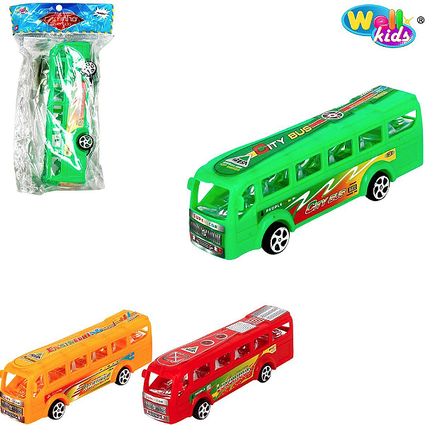 CARRINHO A FRICCAO ONIBUS STREET - WELLMIX