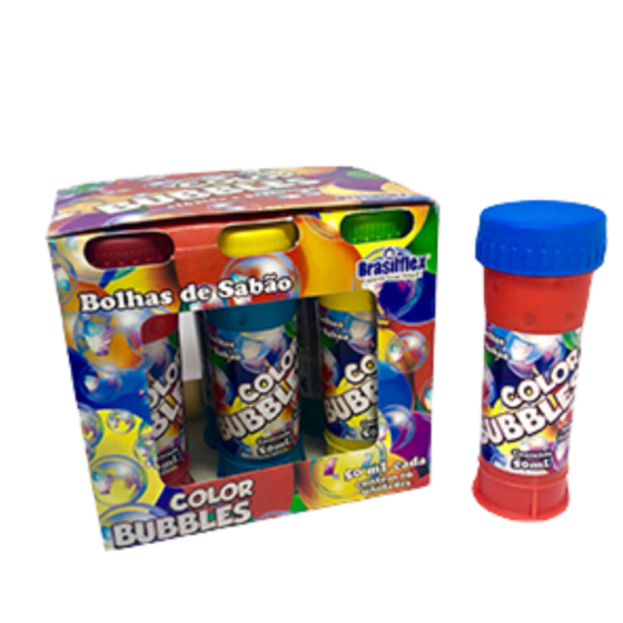 BOLHA DE SABAO SLIMY SEM JOGO 50ML - BRASILFLEX