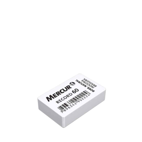 BORRACHA RECORD 60 BRANCA - MERCUR