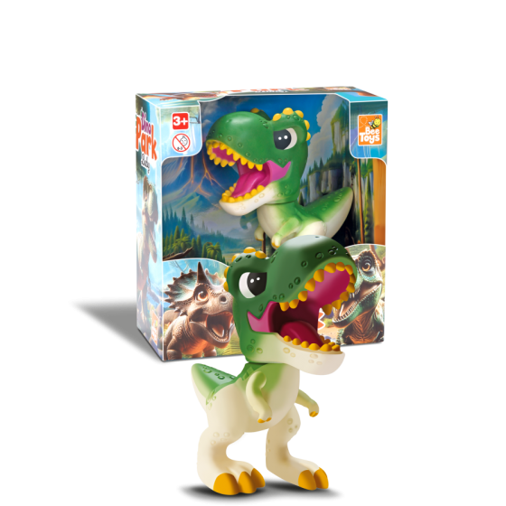 DINOPARK BABY REX VINIL 15CM - BEE TOYS