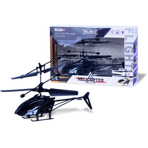 HELICOPTERO VOADOR C/ SENSOR 17CM - ROTOBRINQ