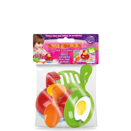 KIT COZINHA SMART BABIES SOLAPA 25CM - DIVPLAST