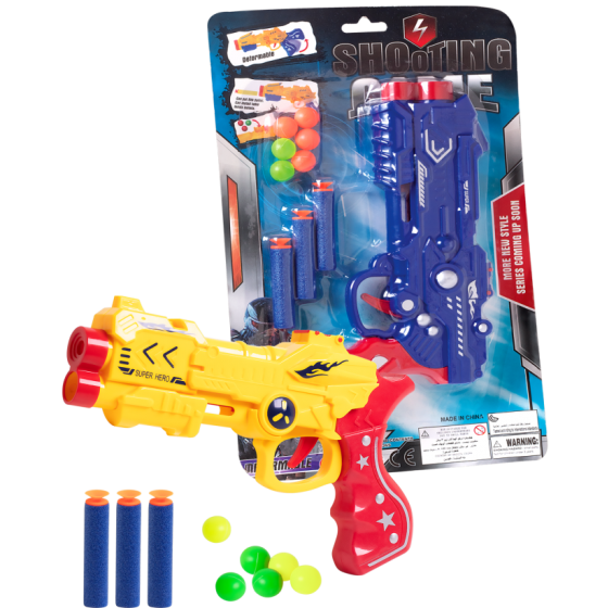 LANCA DARDOS E BOLINHA 31CM - SAMBA TOYS