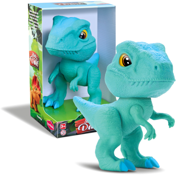 LITTLE DINO VELOCIRAPTOR 21CM - BAMBOLA