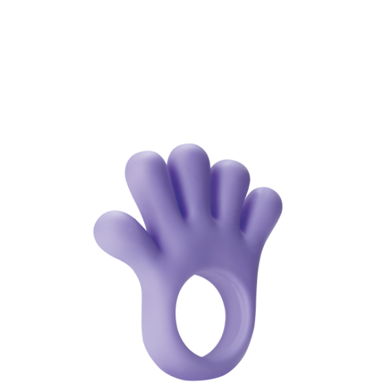 MORDEDOR MAOZINHA VINIL 11CM - BEE TOYS