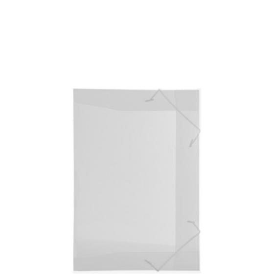 PASTA COM ELASTICO TRANSPARENTE 1/2 OFICIO CRISTAL - ACP