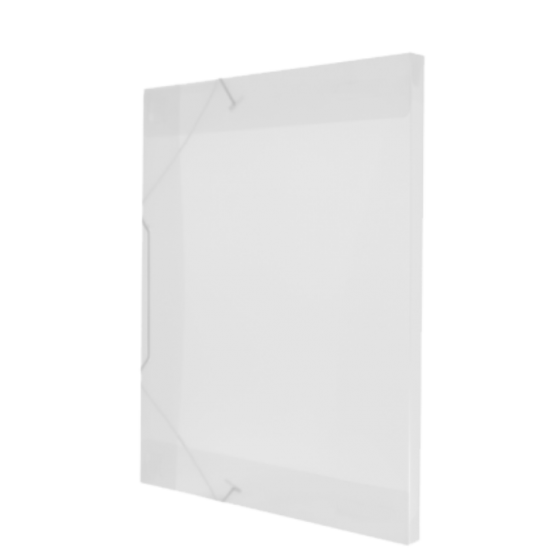 PASTA COM ELASTICO TRANSPARENTE 20MM CRISTAL - ACP