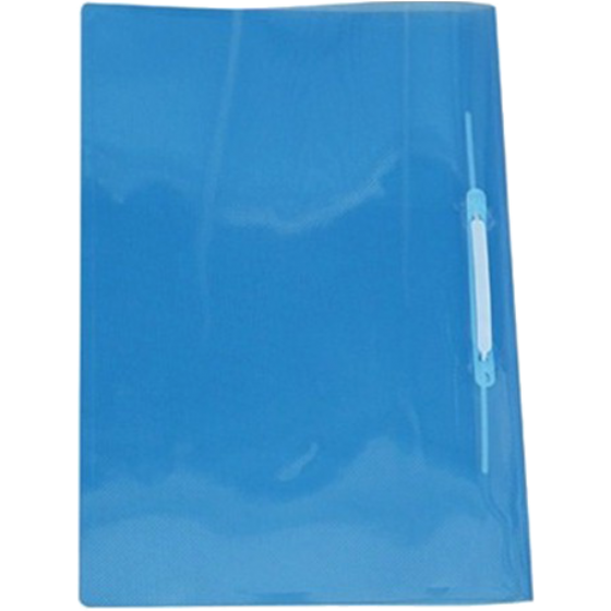 PASTA PLASTICA COM GRAMPO TRILHO OFICIO AZUL - ACP