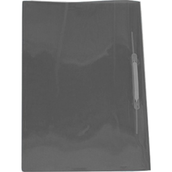 PASTA PLASTICA COM GRAMPO TRILHO OFICIO FUME - ACP