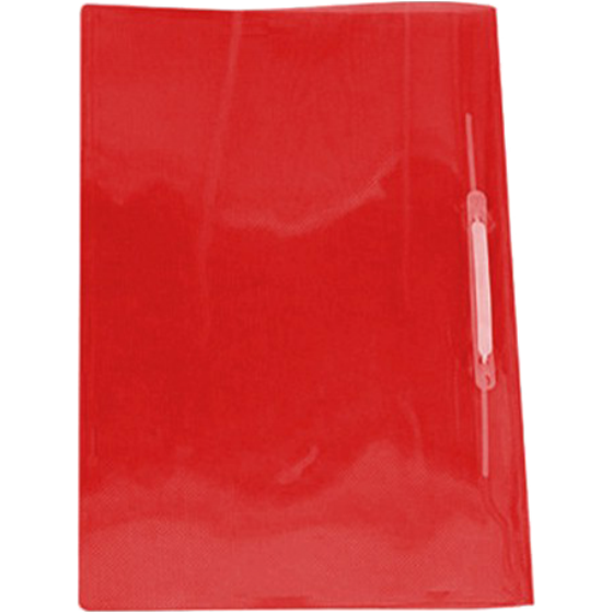 PASTA PLASTICA COM GRAMPO TRILHO OFICIO VERMELHO - ACP