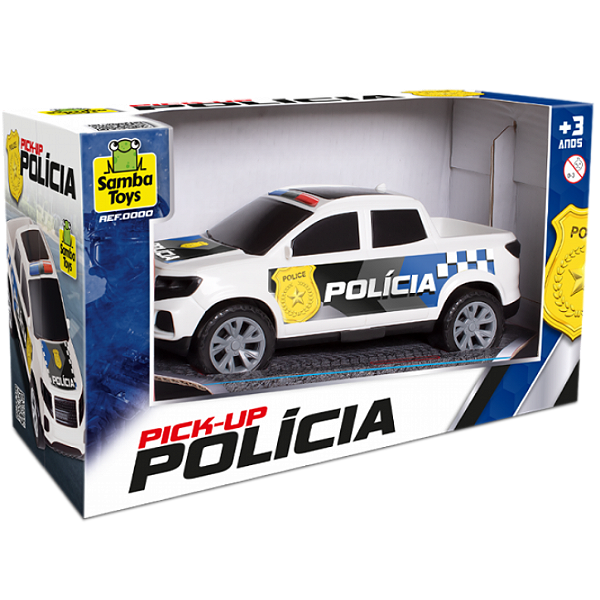 PICK-UP POLICIA 25,5CM - SAMBA TOYS