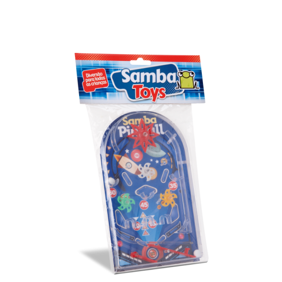 PINBALL NA SOLAPA 25CM - SAMBA TOYS