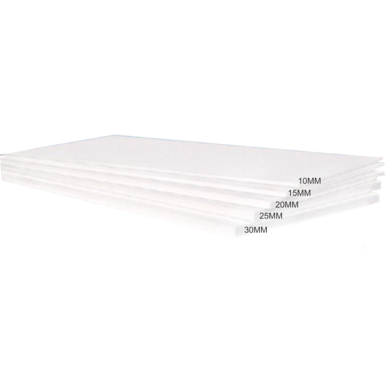 PLACA DE ISOPOR 10MM - ISOFORT