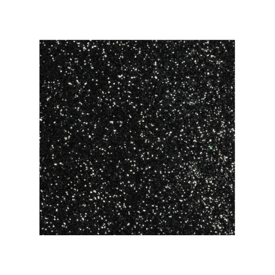 PLACA EVA PEQUENO GLITTER PRETO (40CMX48CM) - DUBFLEX