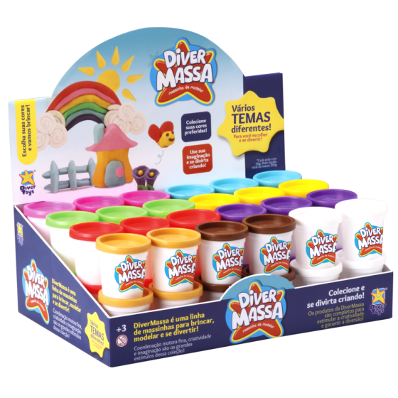 POTE DIVER MASSA NORMAL 50G - DIVER TOYS