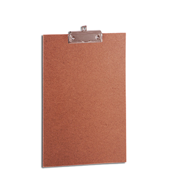 PRANCHETA DURATEX 1/4 C/ PRENDEDOR DE METAL - CORTIARTE