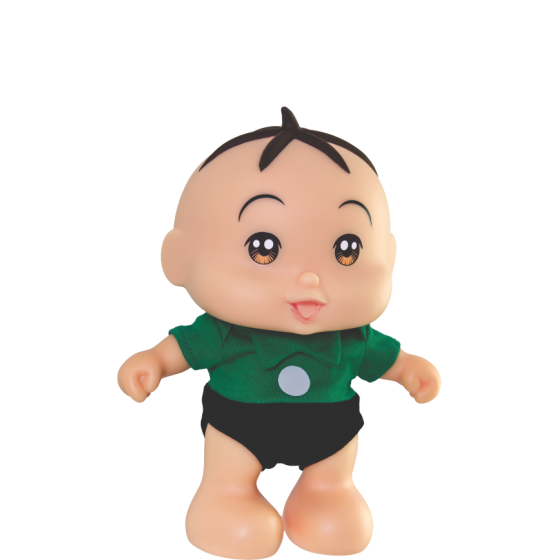 TURMA DA MONICA BABY C/ SOM CEBOLINHA 31CM - ADIJOMAR