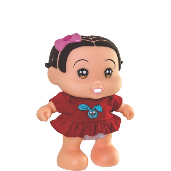 TURMA DA MONICA BABY C/ SOM MONICA 31CM - ADIJOMAR