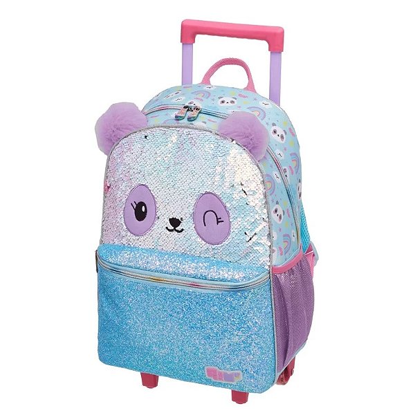 MOCHILA DE CARRINHO PACK ME PANDA RAINBOW - PACIFIC