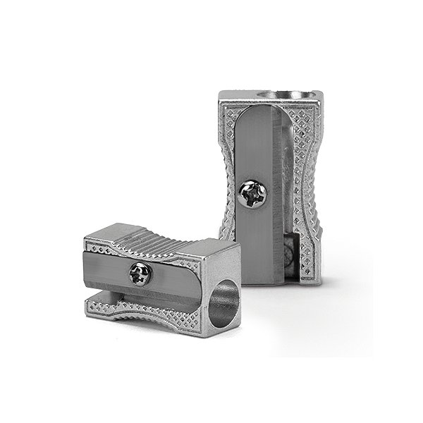 APONTADOR METAL SIMPLES RETANGULAR - ACRILEX