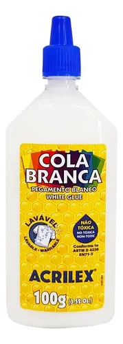 COLA BRANCA 100G - ACRILEX