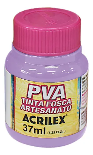 TINTA PVA FOSCA LILAS 37ML - ACRILEX