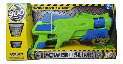 PISTOLA POWER SLIME VERDE - ART KIDS
