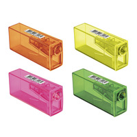 APONTADOR BLOCO COM DEPOSITO RETANGULAR NEON - FABER-CASTELL