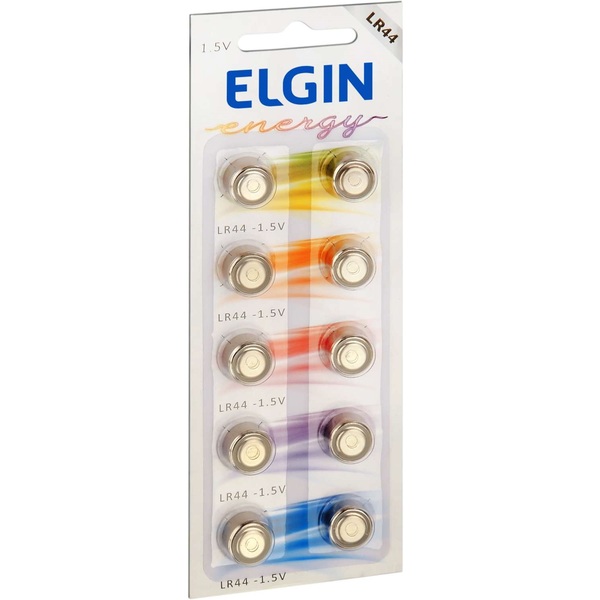 BATERIA ALCALINA LR44 1.5V - ELGIN